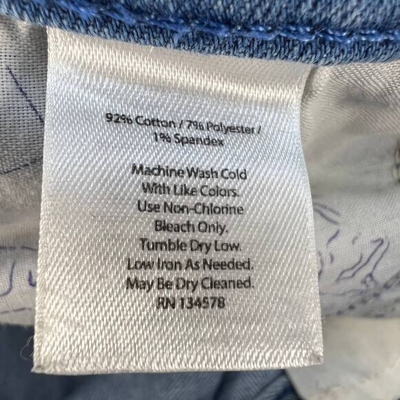 Vineyard Vines Women's Skinny Raw Hem Preppy Size 2 Blue Light Wash - Picture 13 of 13